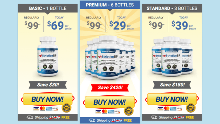 striction bp price